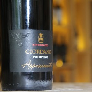 Rượu vang Ý GIORDANO Appassimento Primitivo cao cấp
