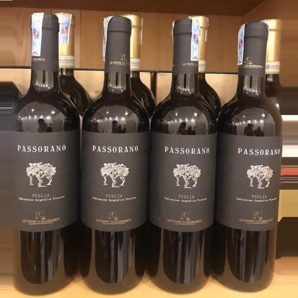 Rượu vang đỏ Ý PASSORANO Puglia