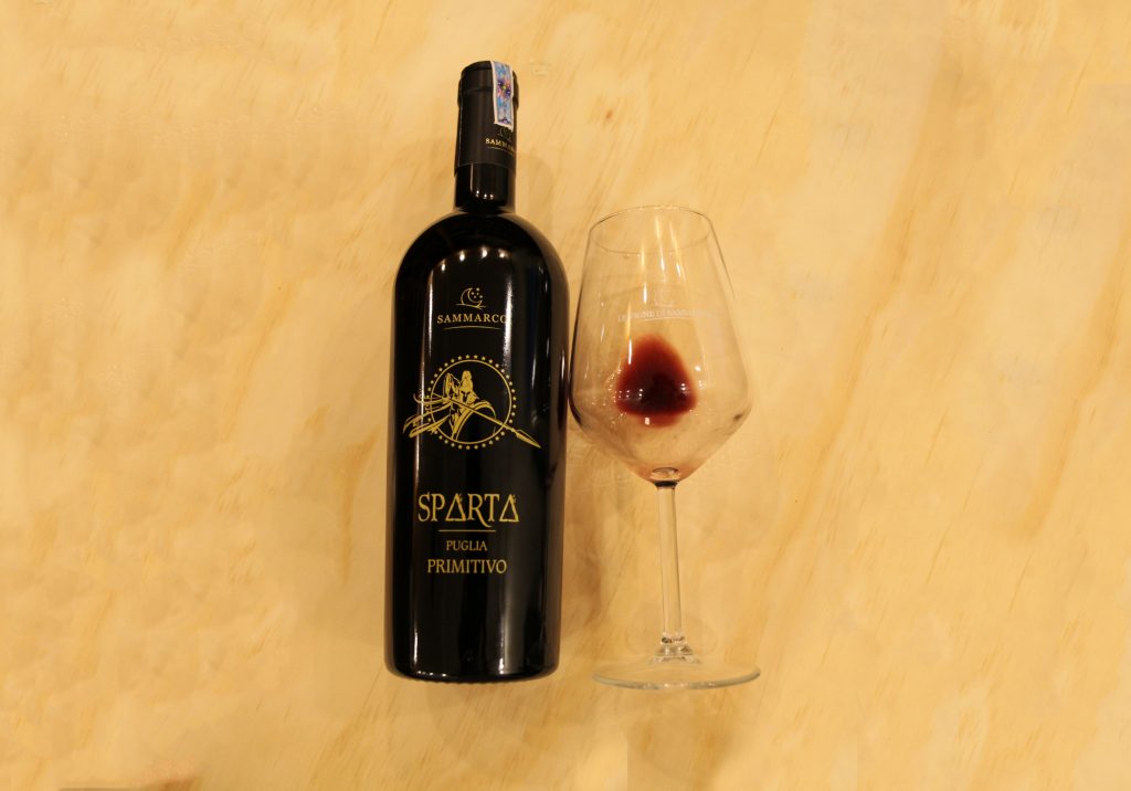 Rượu vang Sparta Primitivo