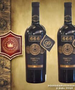 Rượu Vang 666 Primitivo di Puglia Limited Edition