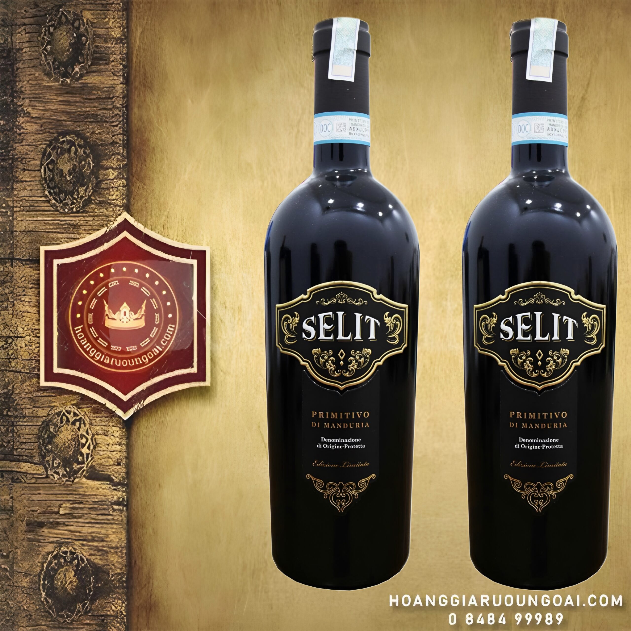 Rượu Vang Selit Primitivo di Manduria