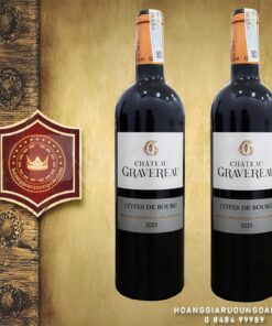 Rượu Vang Pháp Château Gravereau Côtes De Bourg