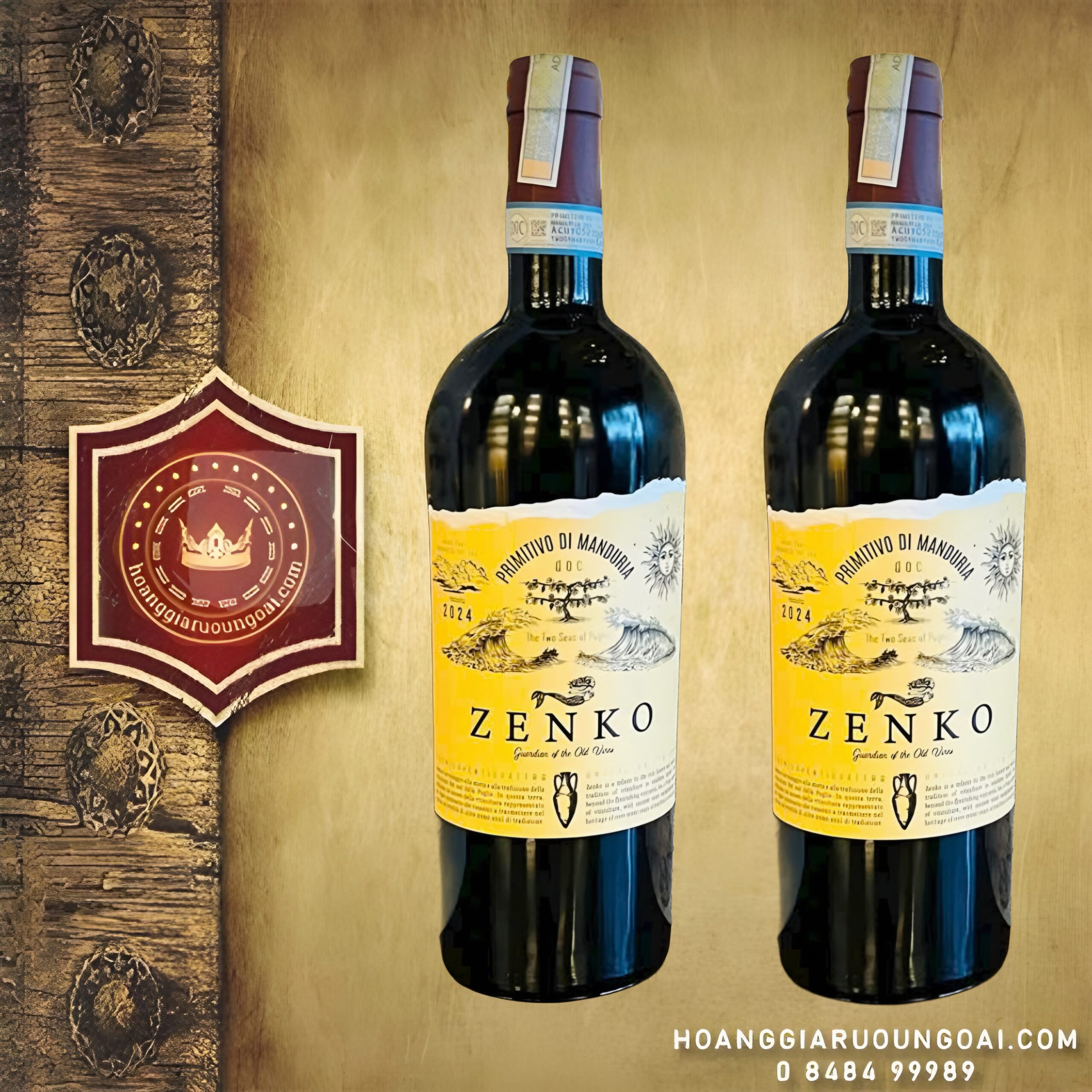 Rượu Vang Zenko Primitivo di Manduria DOC