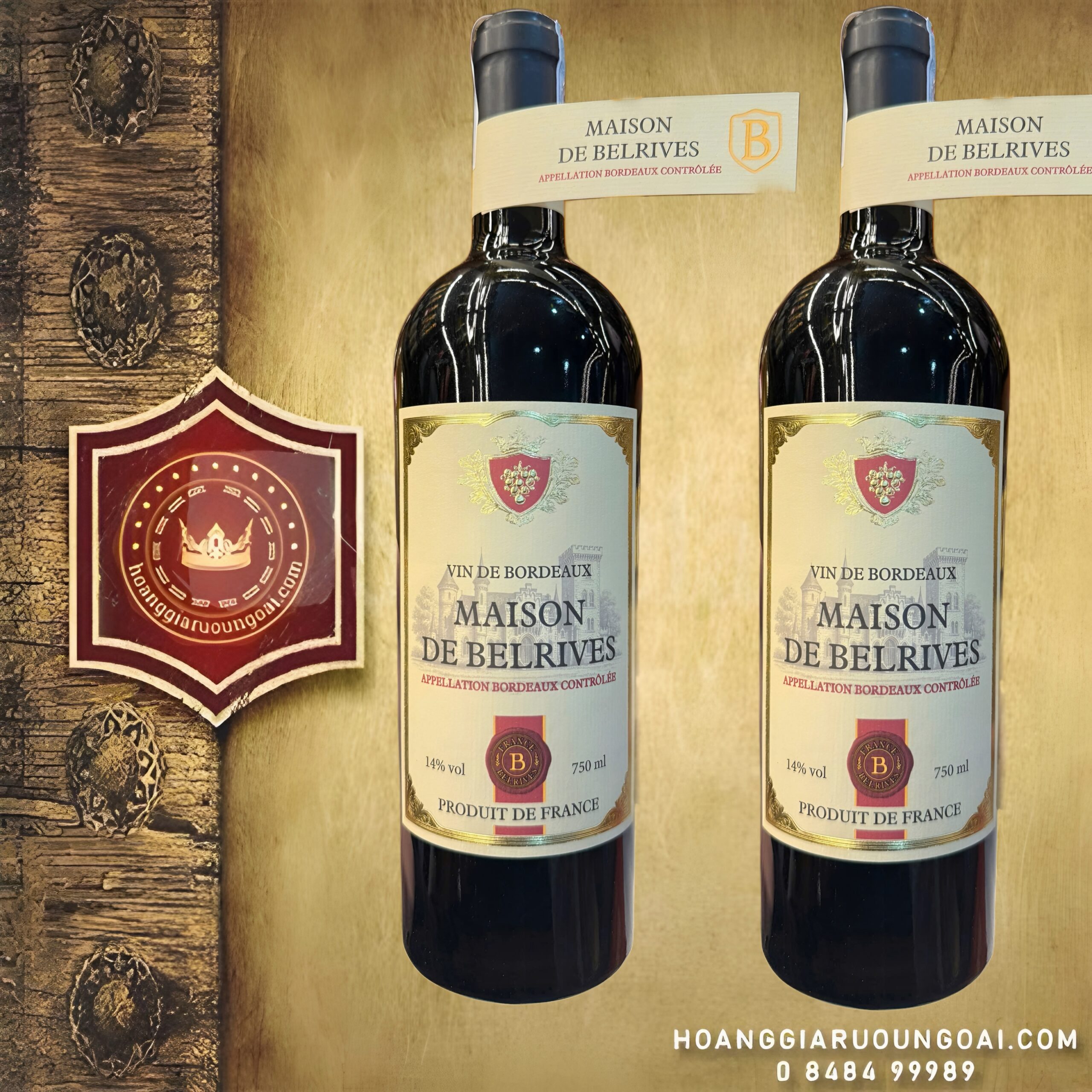Rượu Vang Pháp Maison De Belrives Bordeaux